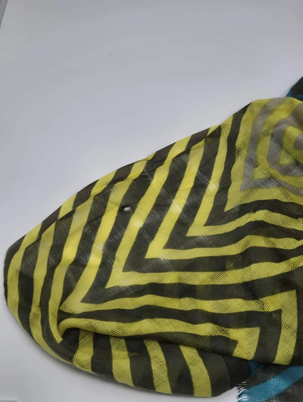 LOFT OVERSIZE LIGHTWEIGHT SCARF SHAWL WRAP MULTI-COLOR CHEVRON WOMEN OS CLASSIC